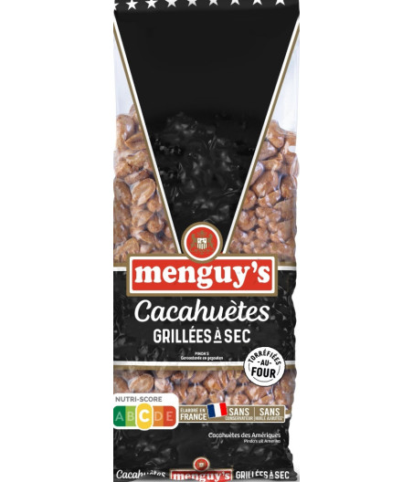 CACAHUETES GRILLEES A SEC MENGUY'S 390G