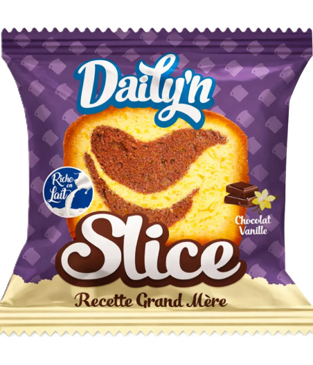 GATEAU MARBRÉ SLICE DAILY'N 40G
