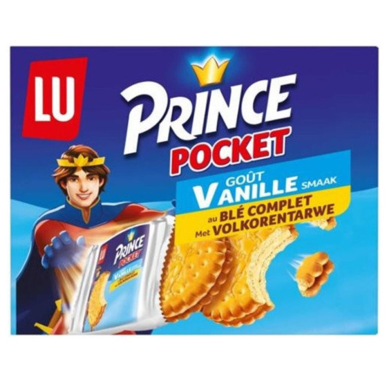 BISCUITS PRINCE POCKET GOUT VANILLE 400G