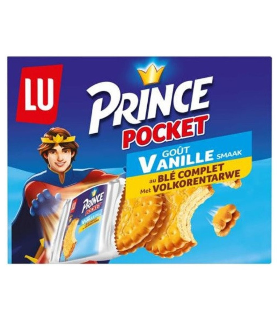 BISCUITS PRINCE POCKET GOUT VANILLE 400G