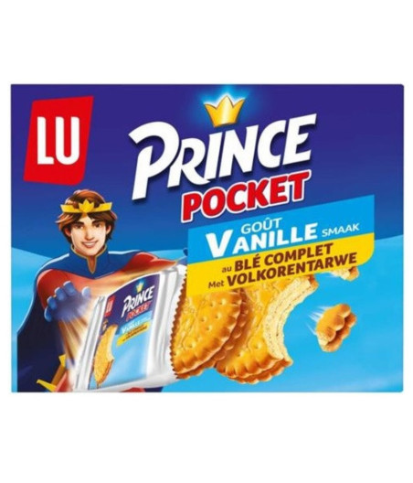 BISCUITS PRINCE POCKET GOUT VANILLE 400G