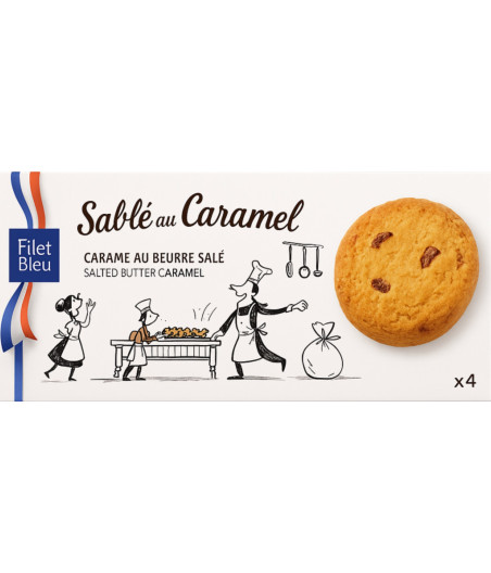 SABLE AU CARAMEL FILET BLEU 150G