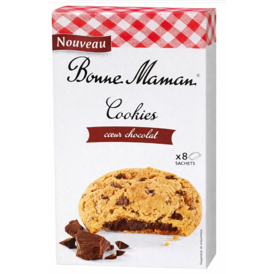 COOKIES COEUR CHOCOLAT BONNE MAMAN 225G