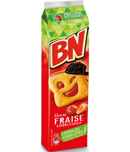 BISCUITS FOURRES A LA FRAISE  BN  285G