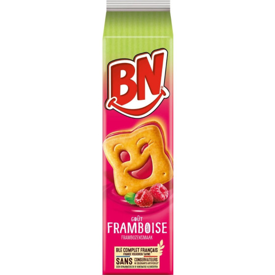 BISCUITS FOURRES A LA FRAMBOISE BN 285G