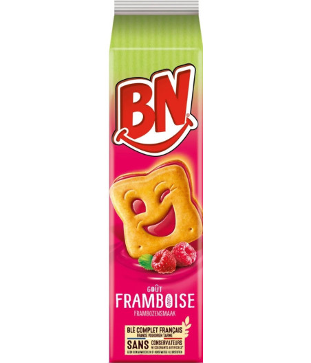 BISCUITS FOURRES A LA FRAMBOISE BN 285G