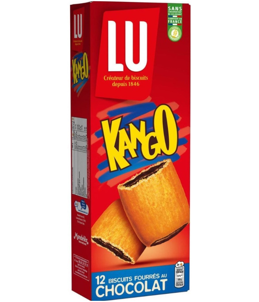 BISCUITS KANGO AU CHOCOLAT LU 225G