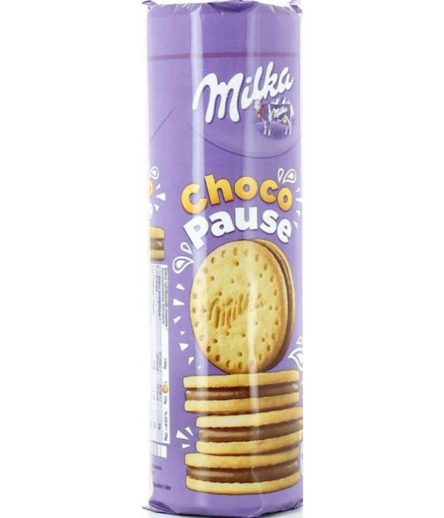 BISCUITS CHOCO PAUSE MILKA 260G