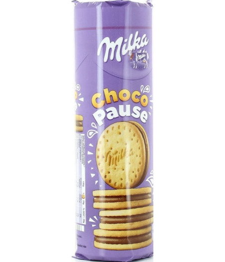 BISCUITS CHOCO PAUSE MILKA 260G
