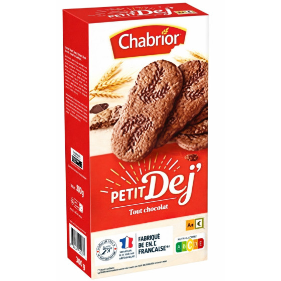 PETIT DEJ CEREALES & CHOCO CHABRIOR 400G