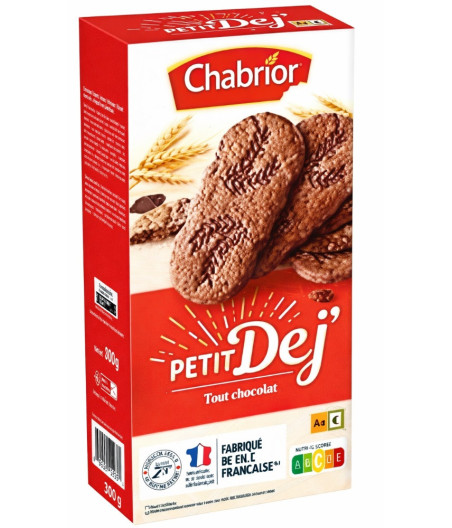 PETIT DEJ CEREALES & CHOCO CHABRIOR 400G