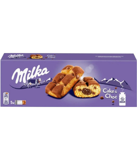 GÂTEAUX CAKE & CHOC MILKA 175G
