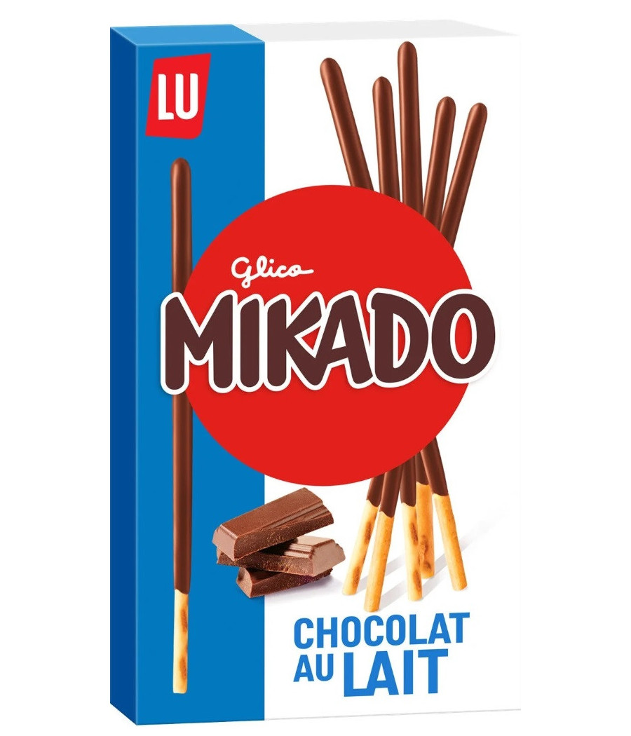 BISCUITS MIKADO CHOCOLAT AU LAIT LU 75G