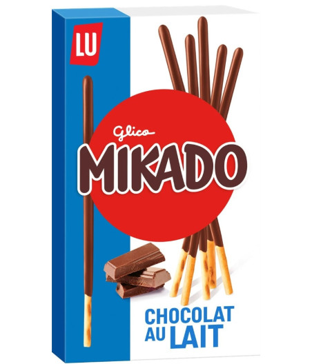 BISCUITS MIKADO CHOCOLAT AU LAIT LU 75G
