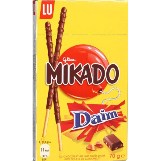 BISCUITS MIKADO DAIM LU 70G
