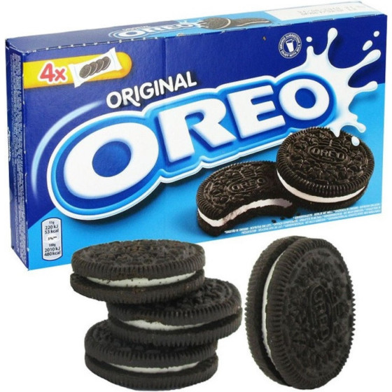 BISCUITS FOURREES A LA VANILLE ORIGINAL OREO 176G