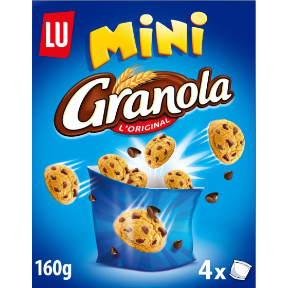 MINI COOKIES GRANOLA L'ORIGINAL LU 160G