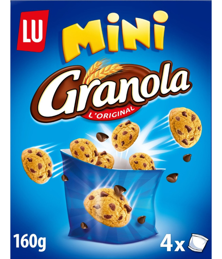 MINI COOKIES GRANOLA L'ORIGINAL LU 160G