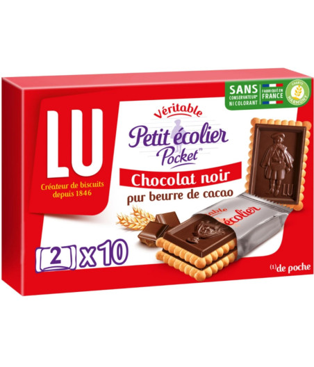 VERITABLE PETIT ECOLIER POCKET LU 250G