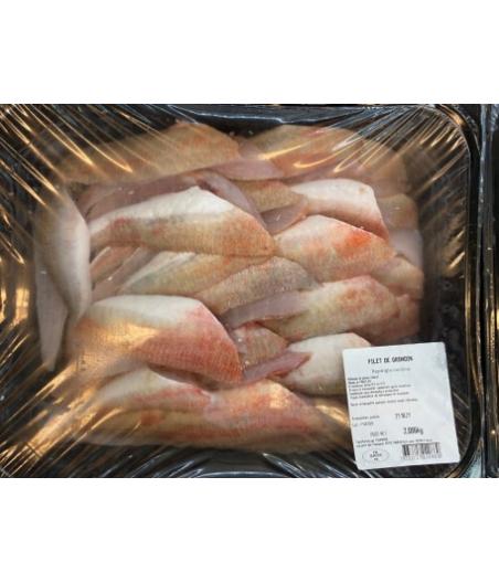 FILET DE GRONDIN ROUGE SOUS ATMOSPHEREPECHE EN MER: OCEAN ATLANTIQUE NORD-EST PACK DE 2