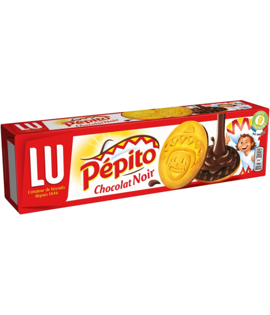 PEPITO CHOCOLAT NOIR LU 192G
