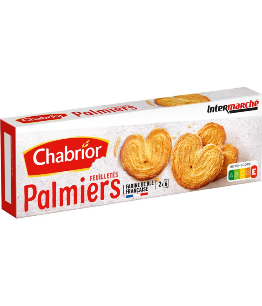 FEUILLETES PALMIERS CHABRIOR 100G
