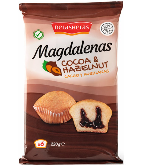 MADALEINES CACAO DELASHERAS 220G