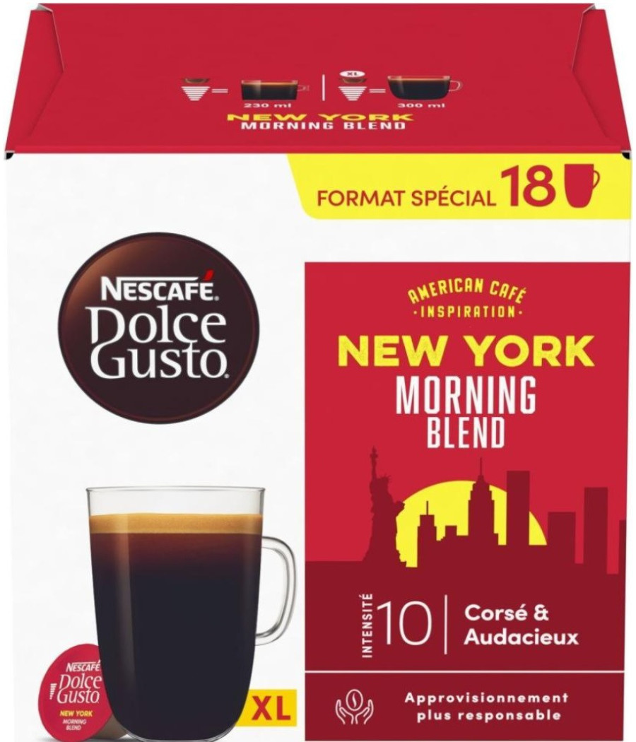 NESCAFE DOLCE GUSTO NEW YORK  X18 CAPSULES