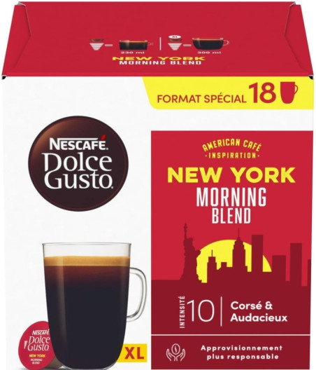 NESCAFE DOLCE GUSTO NEW YORK  X18 CAPSULES