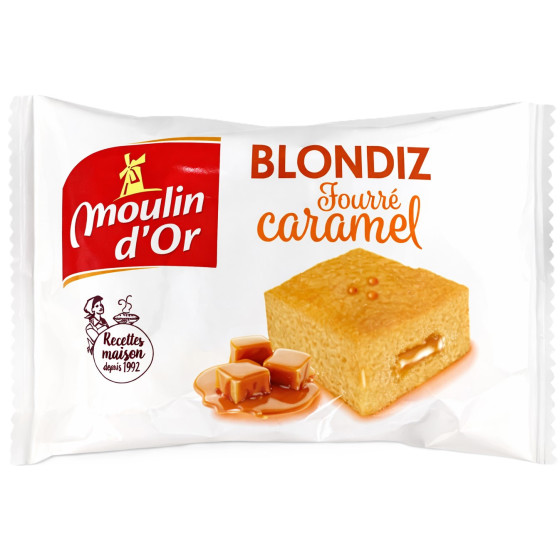 BLONDIZ FOURRE CARAMEL MOULIN D'OR 60G