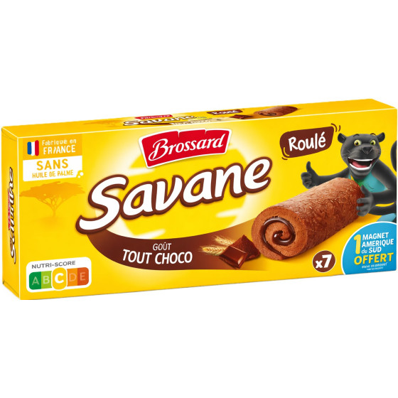 GATEAU ROULE GOUT TOUT CHOCO BROSSARD 175G