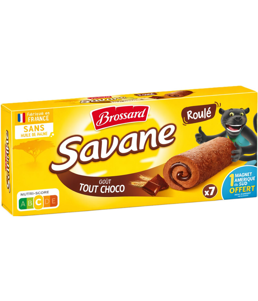 GATEAU ROULE GOUT TOUT CHOCO BROSSARD 175G