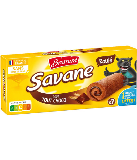 GATEAU ROULE GOUT TOUT CHOCO BROSSARD 175G