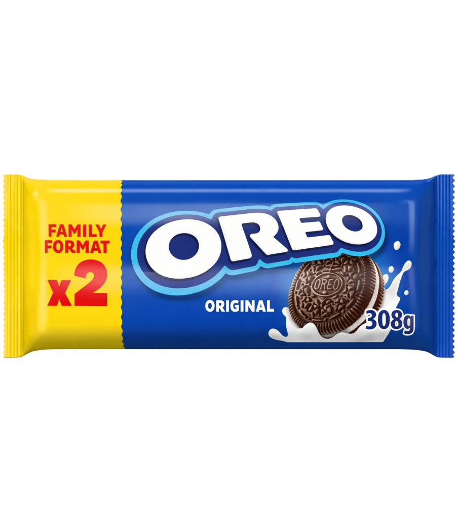 BISCUITS FOURRES A LA VANILLE FAMILY-FORMAT OREO 308G