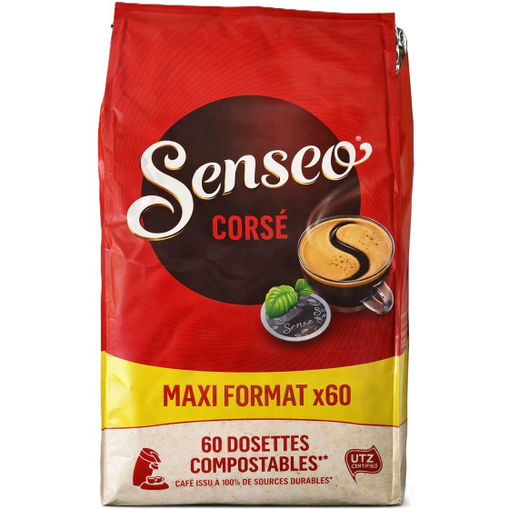 CAFE CORSE SENSEO 60 DOSETTES 416G