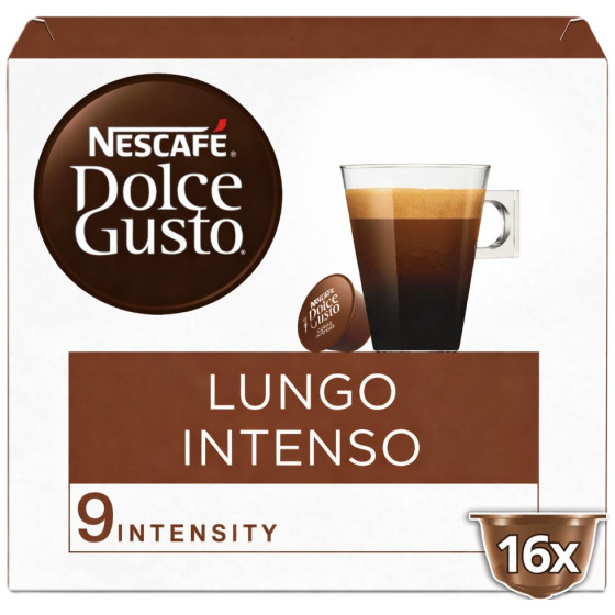 DOLCE GUSTO LUNGO INTENSO NESCAFE 16 CAPSULES