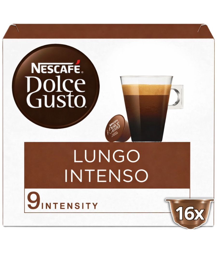 DOLCE GUSTO LUNGO INTENSO NESCAFE 16 CAPSULES