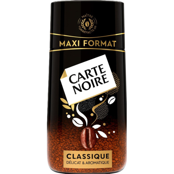 CAFE SOLUBLE CLASSIQUE CARTE NOIRE 100G
