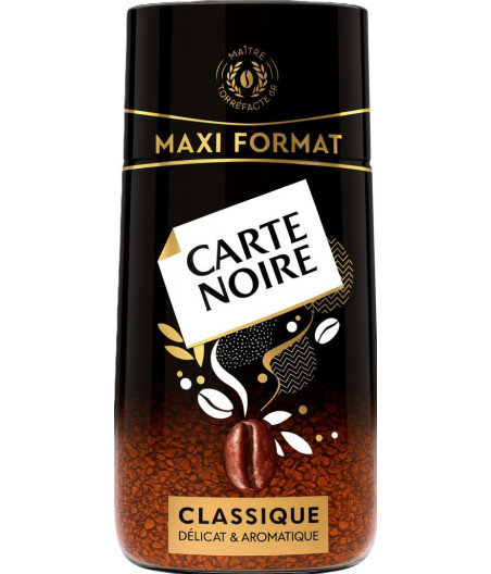 CAFE SOLUBLE CLASSIQUE CARTE NOIRE 100G