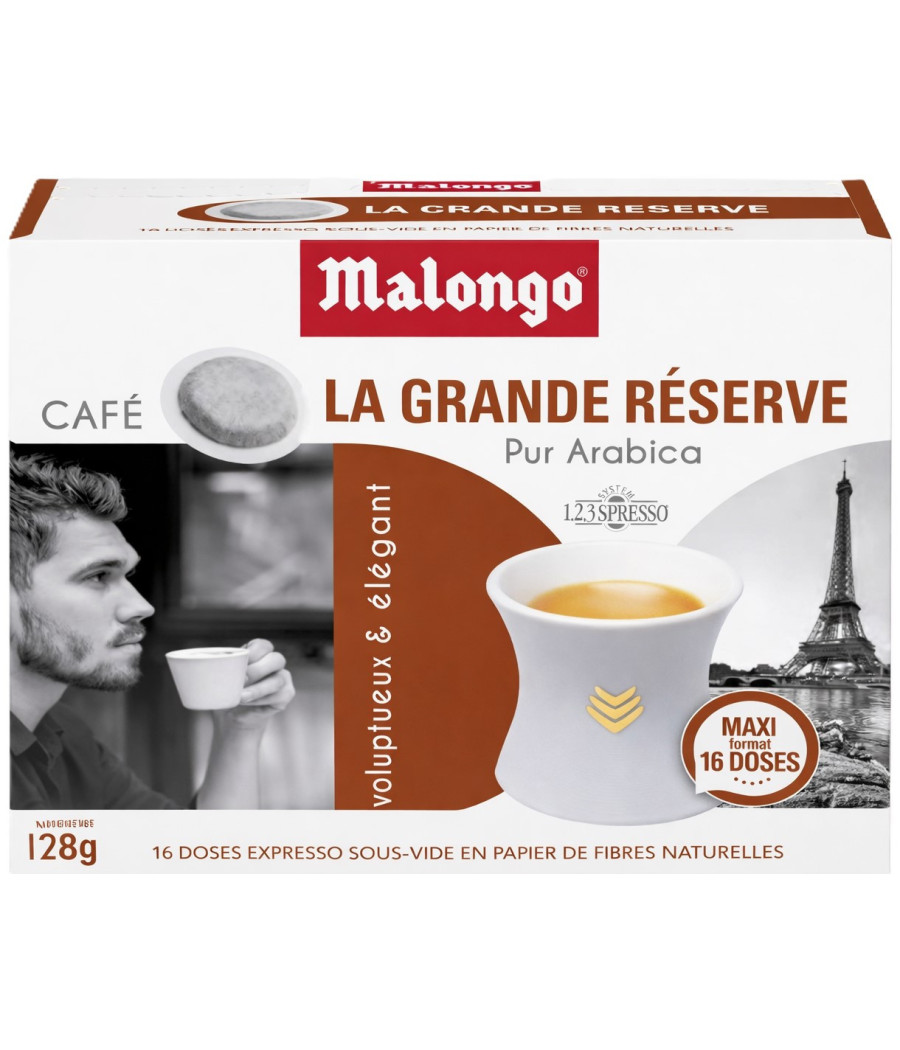 CAFE DOSSETES LA GRANDE RESERVE MALONGO 128G