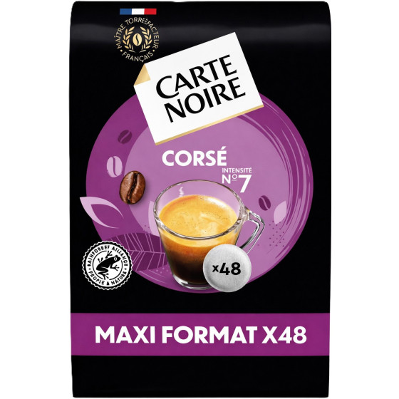DOSETTES CAFE CORSE CARTE NOIR 336G