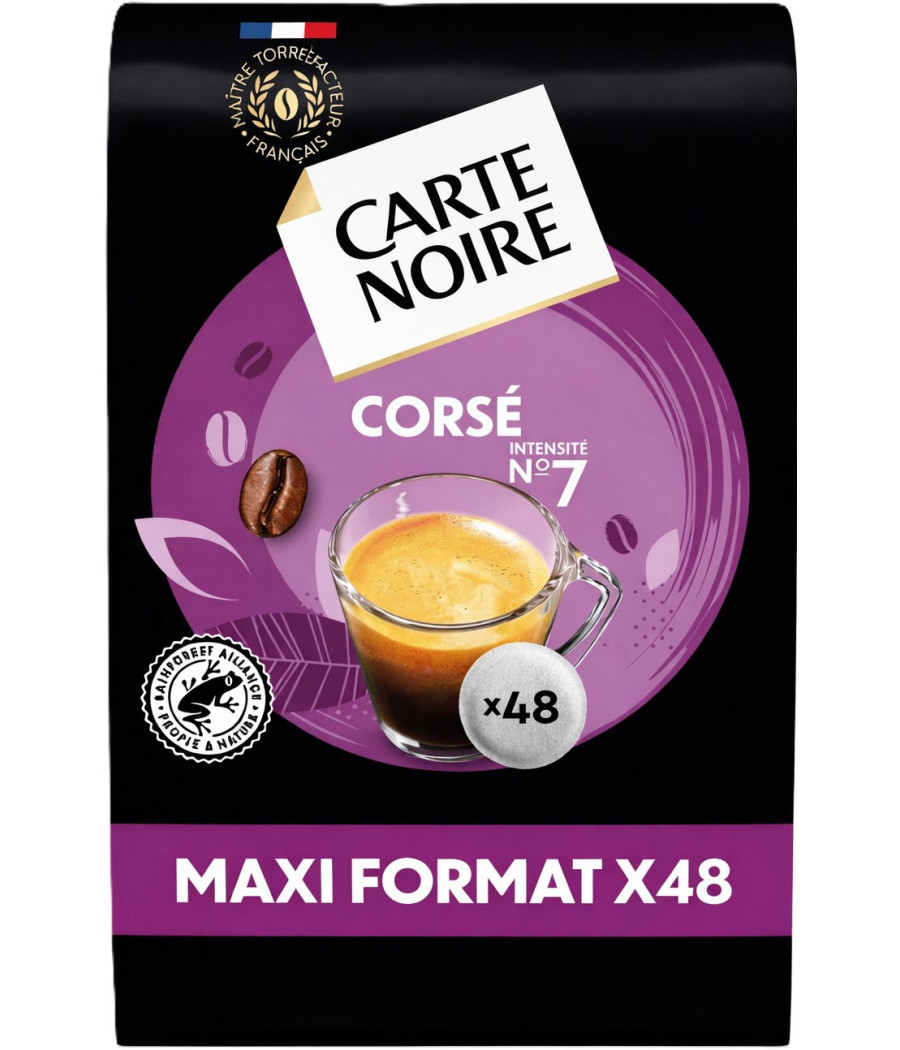 DOSETTES CAFE CORSE CARTE NOIR 336G