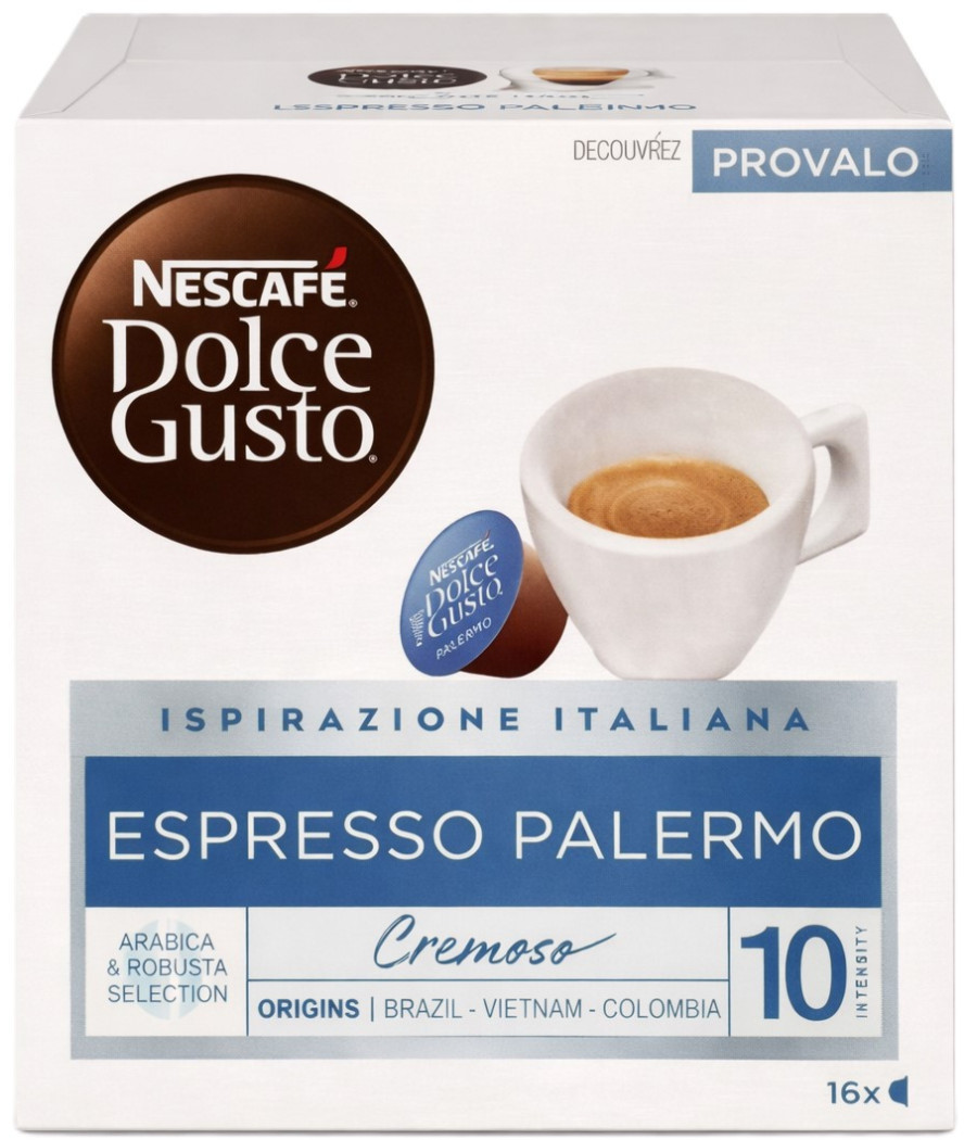 CAPSULES CAFE ESPRESSO PALERMO DOLCE GUSTO NESCAFE