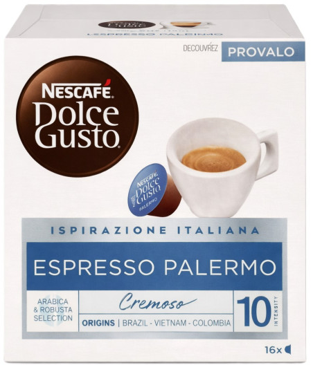 CAPSULES CAFE ESPRESSO PALERMO DOLCE GUSTO NESCAFE