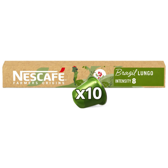 CAPSULES CAFE BRAZIL LUNGO NESCAFE 44G