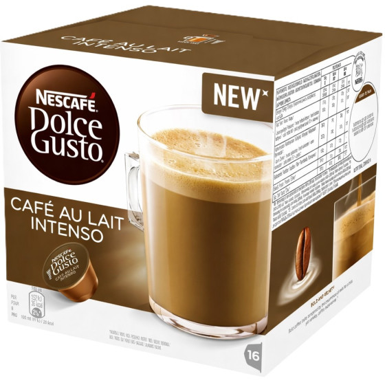 CAFE AU LAIT INTENSO DOLCE GUSTO NESCAFE 160G
