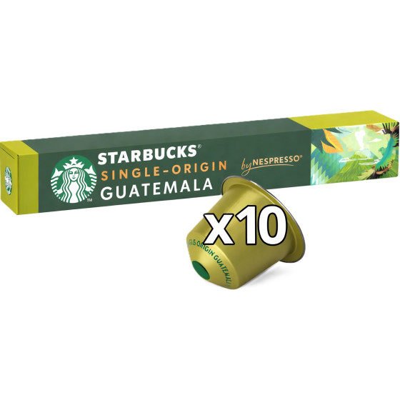 CAPSULES CAFE GUATEMALA STARBUCKS BY NESPRESSO 52G