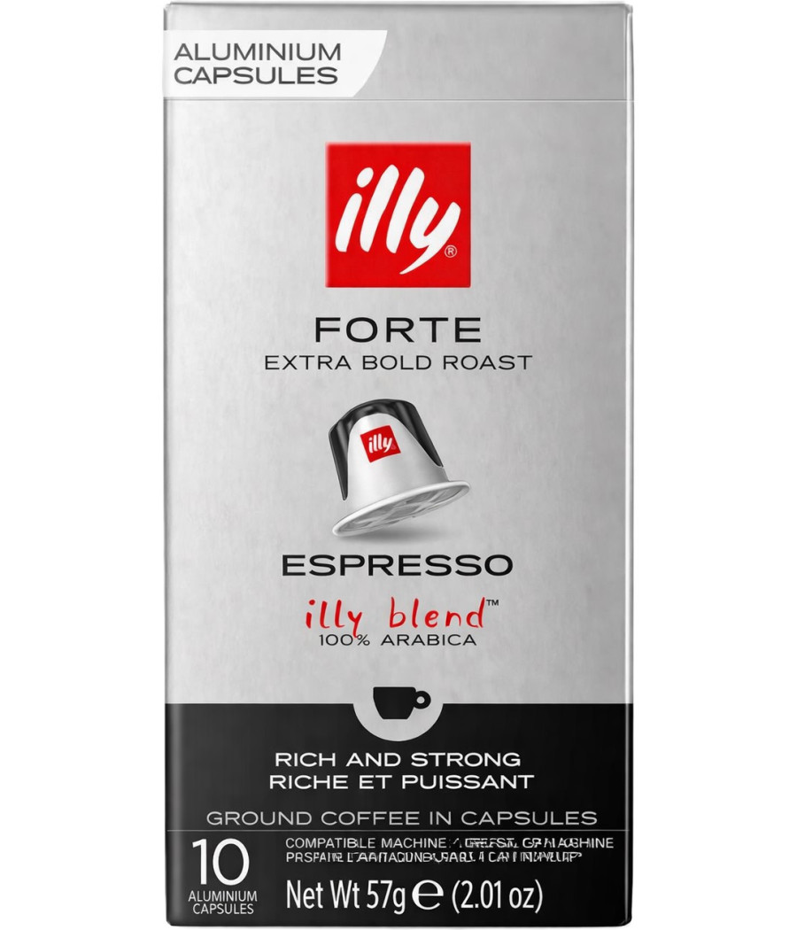 CAFE ESPRESSO FORTE NESPRESSO ILLY 57G