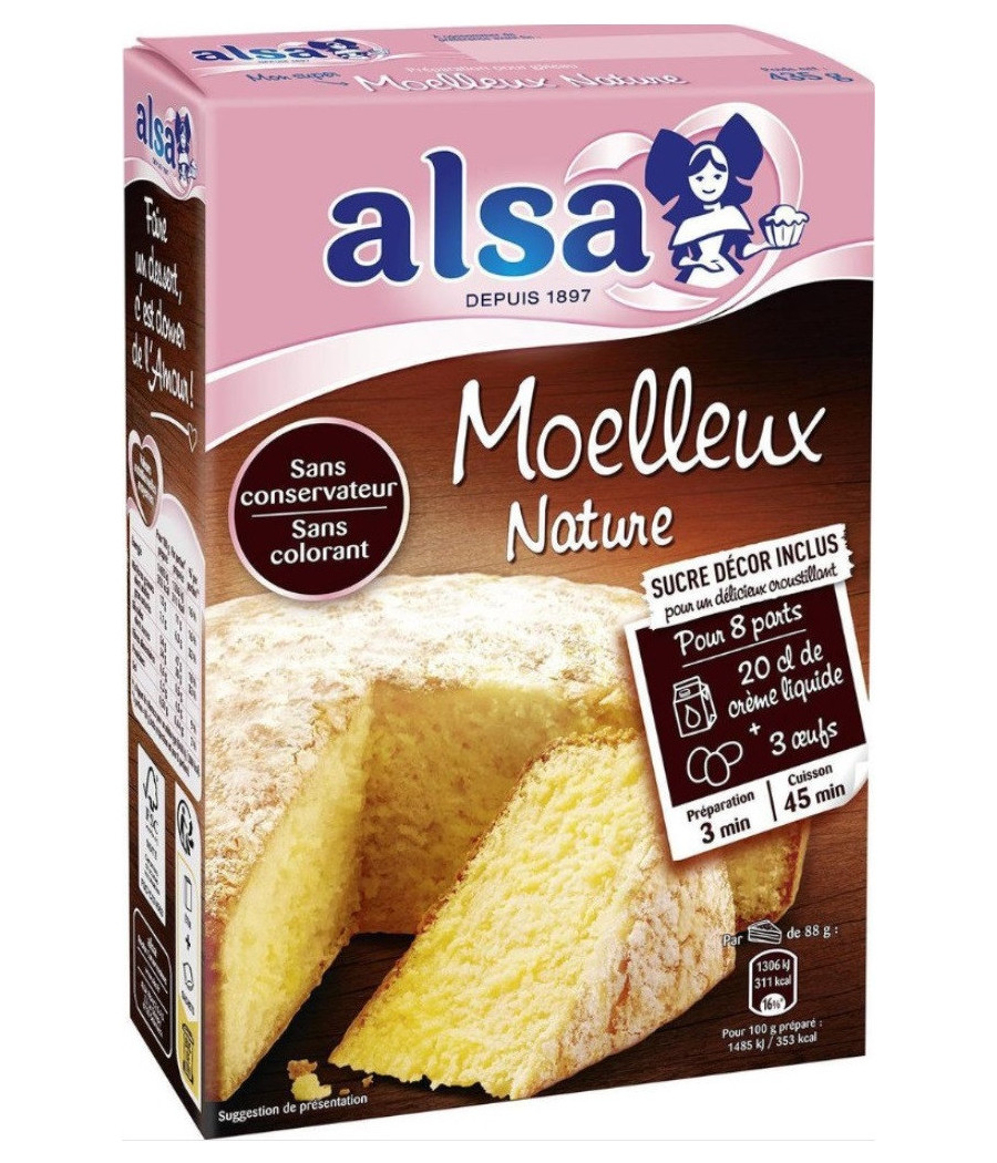 PREPARATION A CUIRE MOELLEUX NATURE ALSA 500G