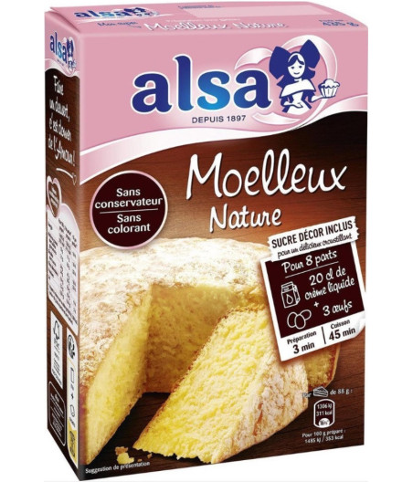 PREPARATION A CUIRE MOELLEUX NATURE ALSA 500G